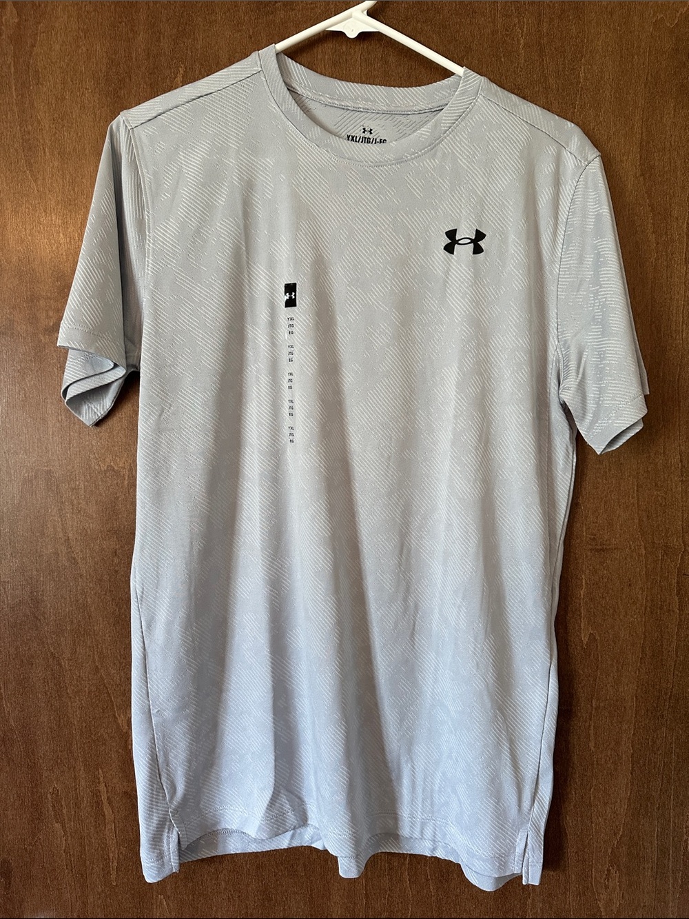 Under Armour Kid’s Light Gray Short Sleeve Performance Tee
